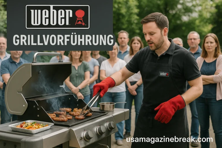 Weber Grillvorführung
