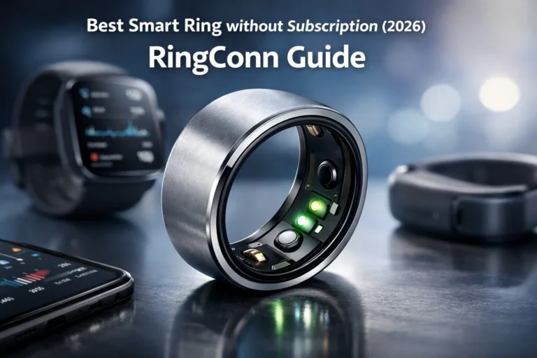 Best Smart Ring without Subscription (2026): RingConn Guide Ring without Subscription