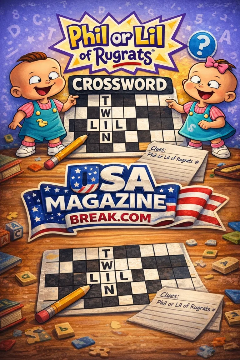 phil or lil of rugrats crossword